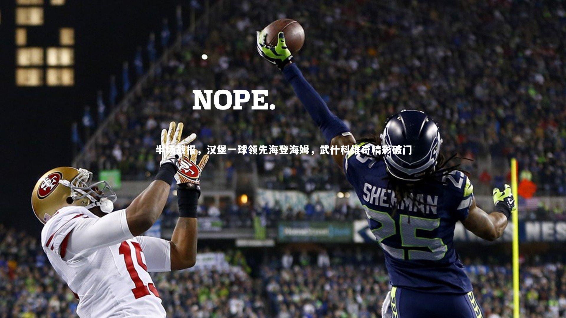 半场战报，汉堡一球领先海登海姆，武什科维奇精彩破门